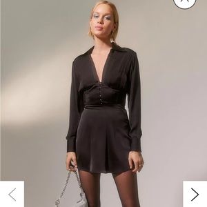 Brand new never worn urban outfitters black dress
